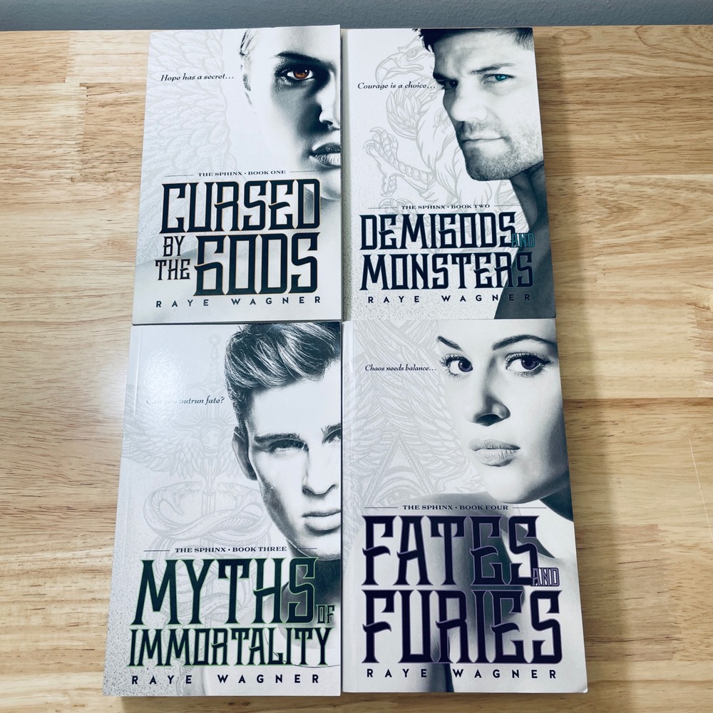 The Sphinx Series Books 1-4 Raye Wagner Greek Mythology YA Fantasy Paperback Set